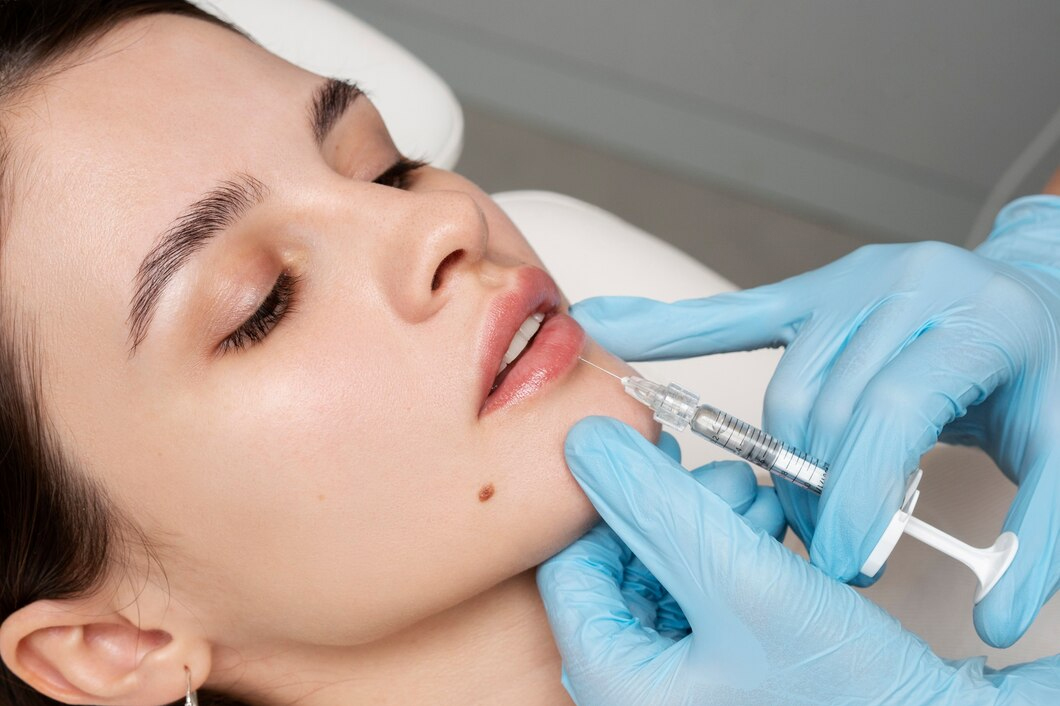 Lip Lightening treatment at HMS Fat Freezing Dubai