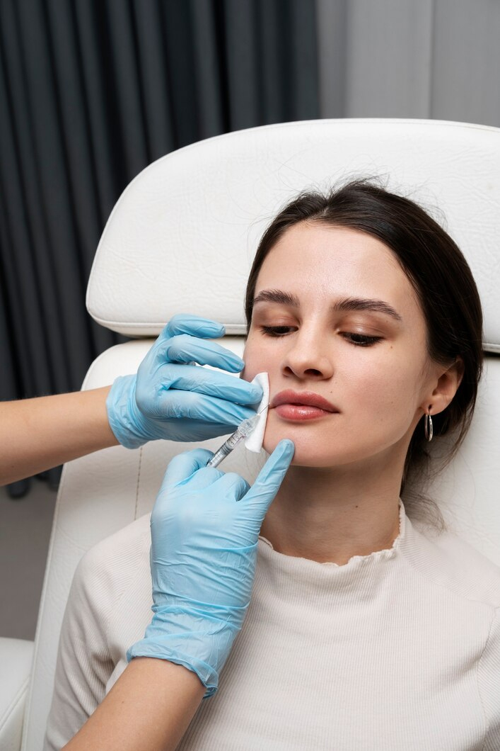Lip Lightening treatment at HMS Fat Freezing Dubai