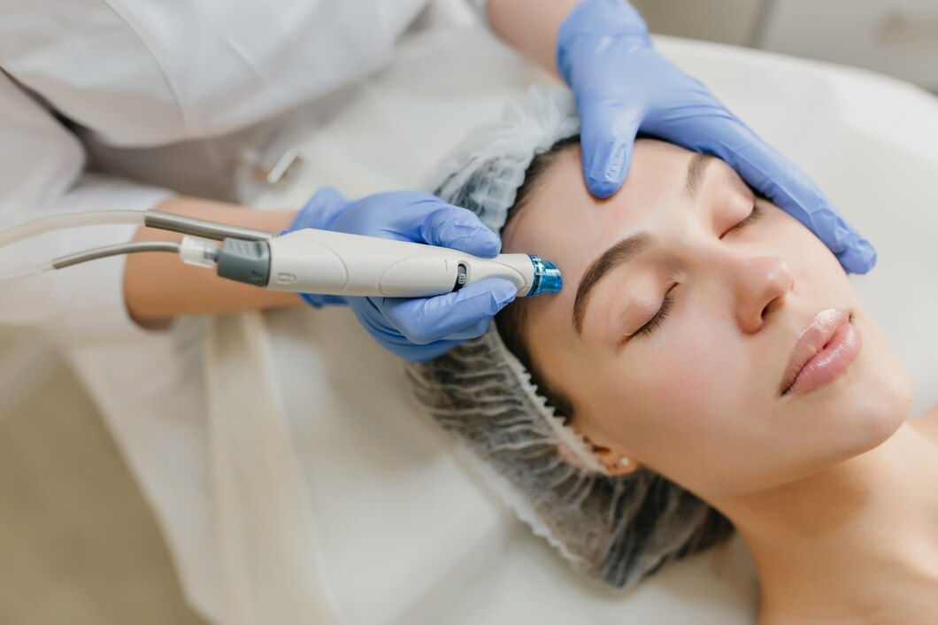 HIFU skin tightening treatment at HMS Fat Freezing Dubai