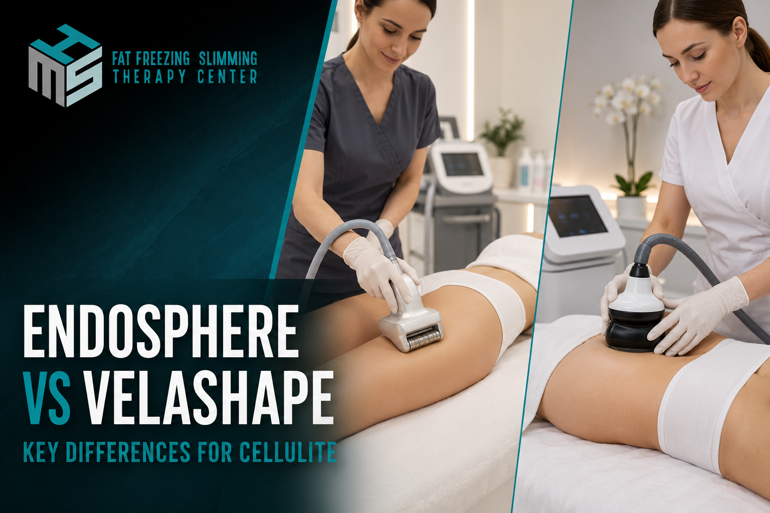 Endosphere vs VelaShape cellulite treatments compared at HMS Fat Freezing Dubai