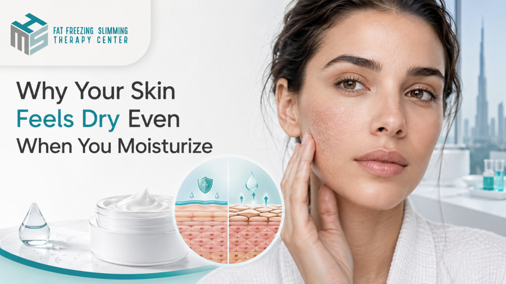 Why Your Skin Feels Dry Even When You Moisturize