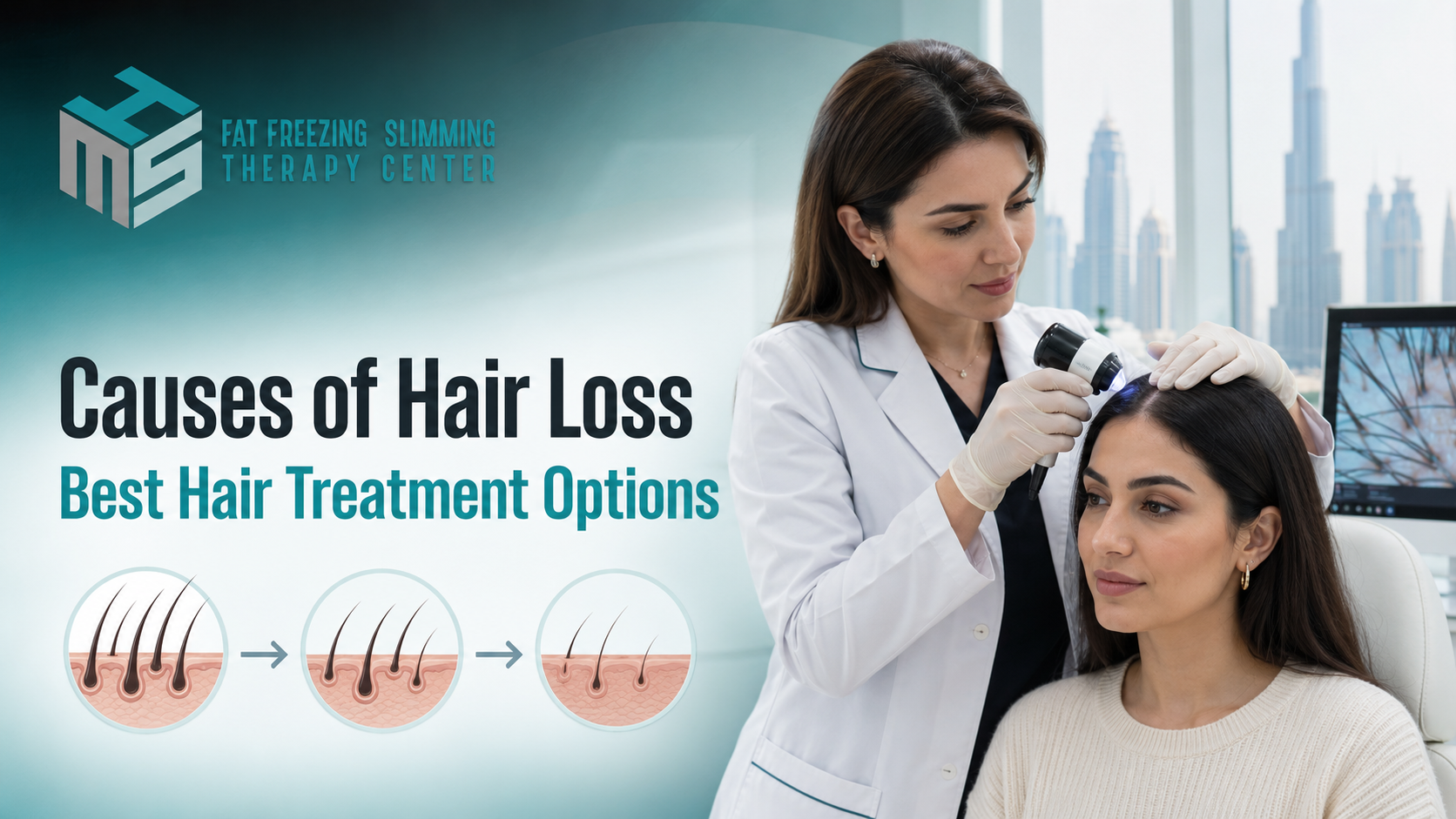 Best Hair Treatment options for different causes of hair loss