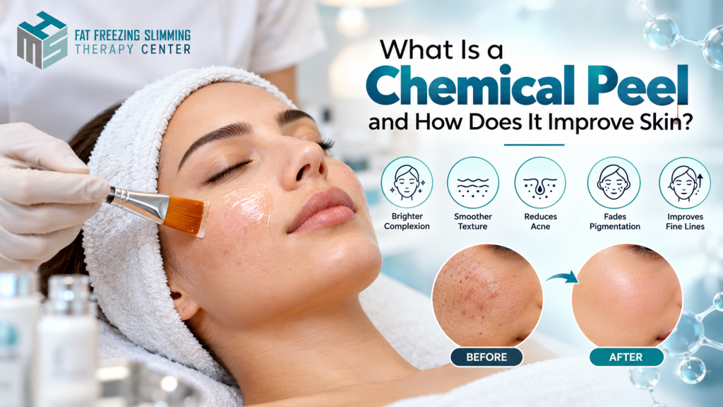 Current image: Chemical Peel treatment for smoother and brighter skin in Dubai