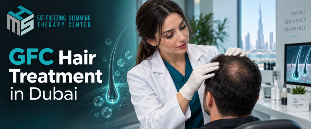 Current image: GFC Hair treatment consultation for thinning hair in Dubai