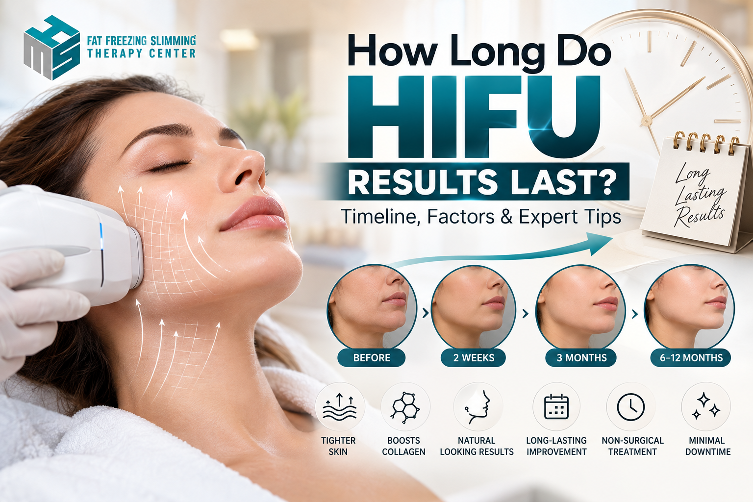 HIFU skin tightening treatment and long-lasting facial rejuvenation