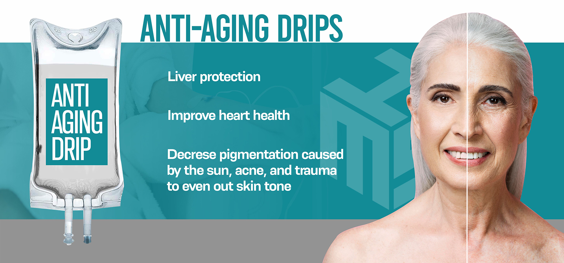 Introducing Our Anti-Aging Drip for Timeless Beauty